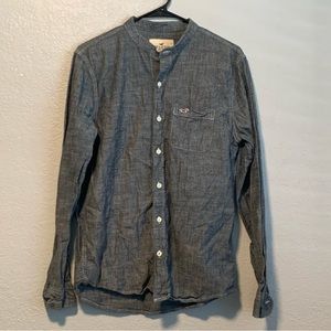 Mens Hollister Button Down Long Sleeve
